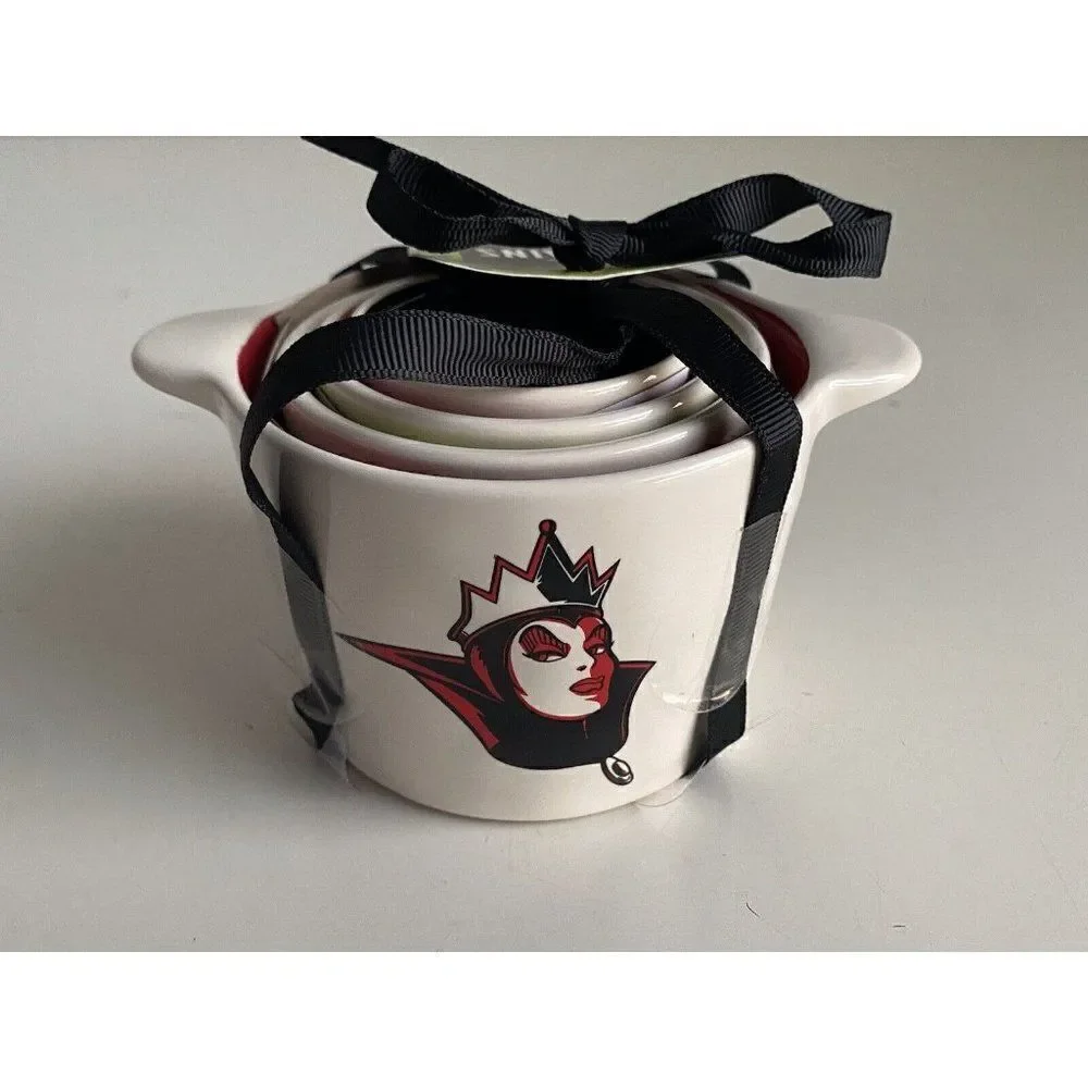 Rae Dunn Disney Villains Measuring Cups Halloween Evil Queen‎ Maleficent Ursula